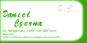 daniel czerna business card